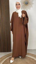 Charger l'image dans la visionneuse de la galerie, Abaya Layers- Hijab Paradise - Donna musulmana - hijab bianco -donna elegante- omra outfit - hajj outfit - donna musulmana - sorriso  -tacchi bianchi
