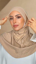 Load image into Gallery viewer, Ready made hijab with cotton headband
