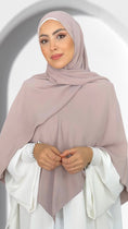 Load image into Gallery viewer, Hug hijab - Hijab Paradise - mantello con hijab - hijab del jilbab  - hijab - foulard  - copricapo - lilla
