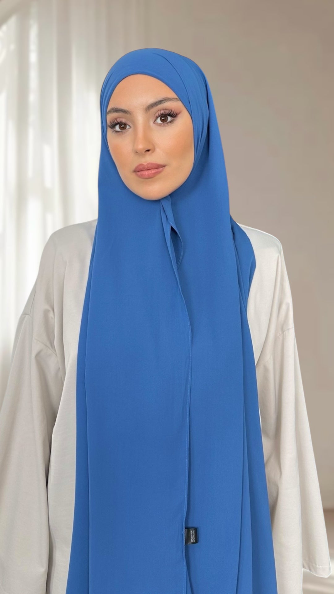 Hijab Pronto da Mettere Premium Chiffon