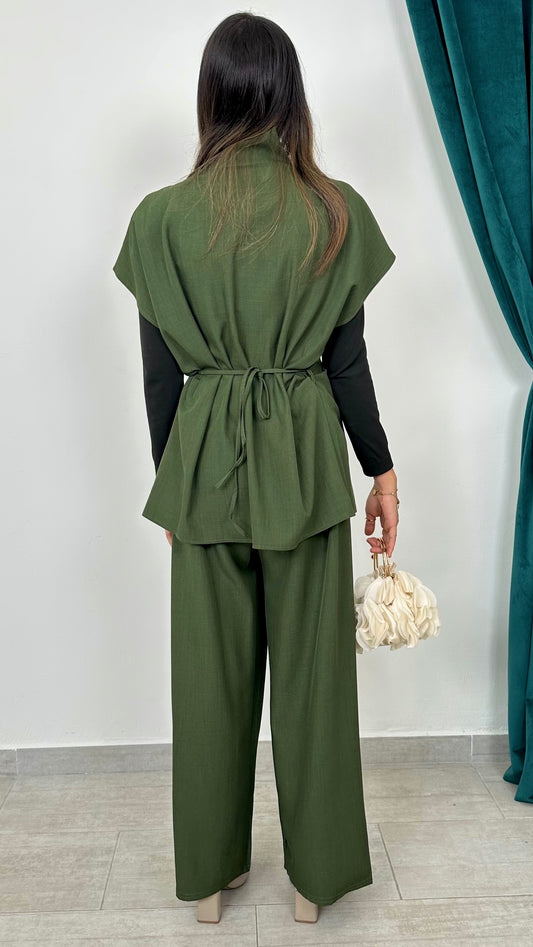 Tailleur Modern smanicato