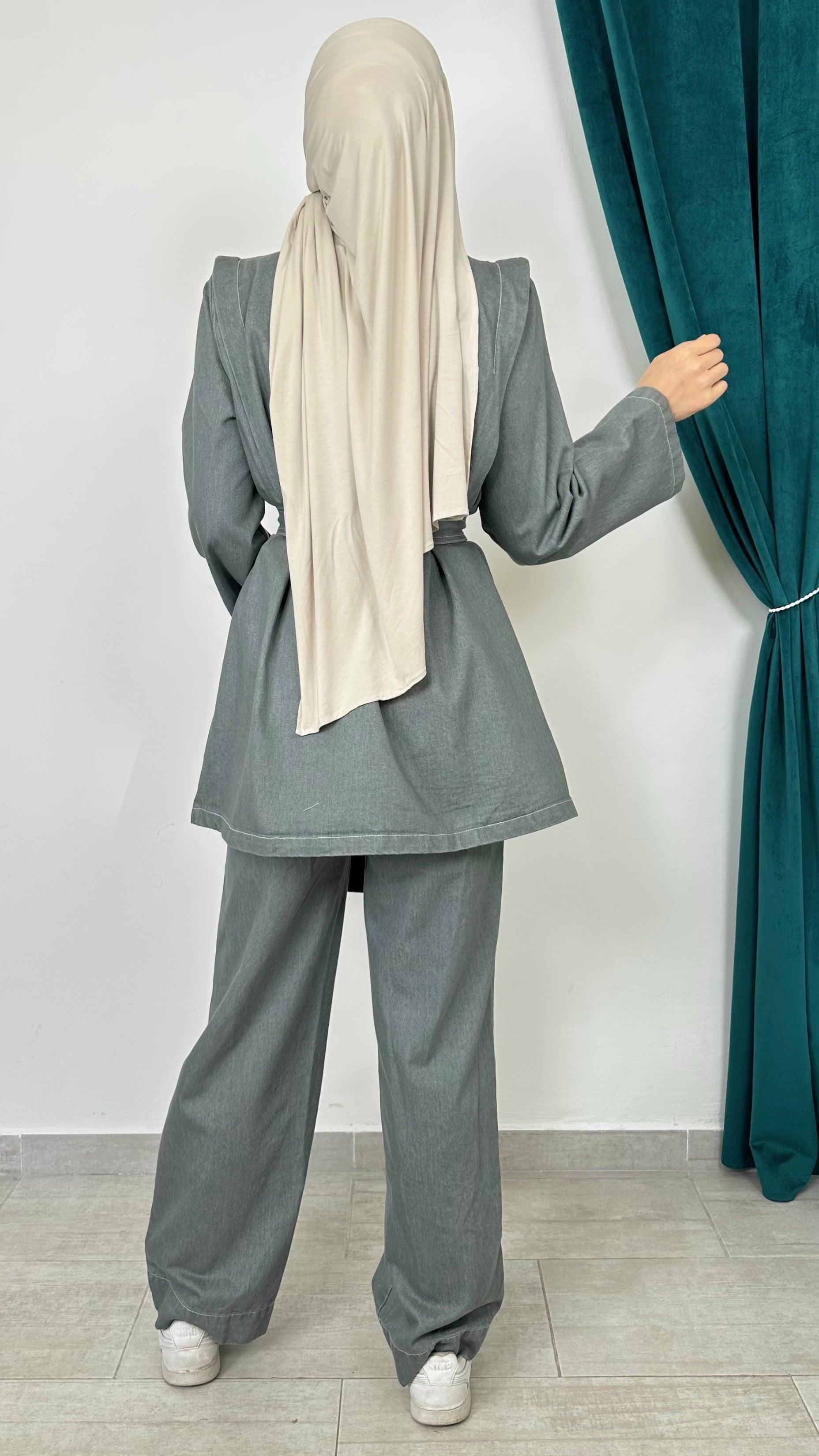 Completo Modest Denim - Hijab Paradise 