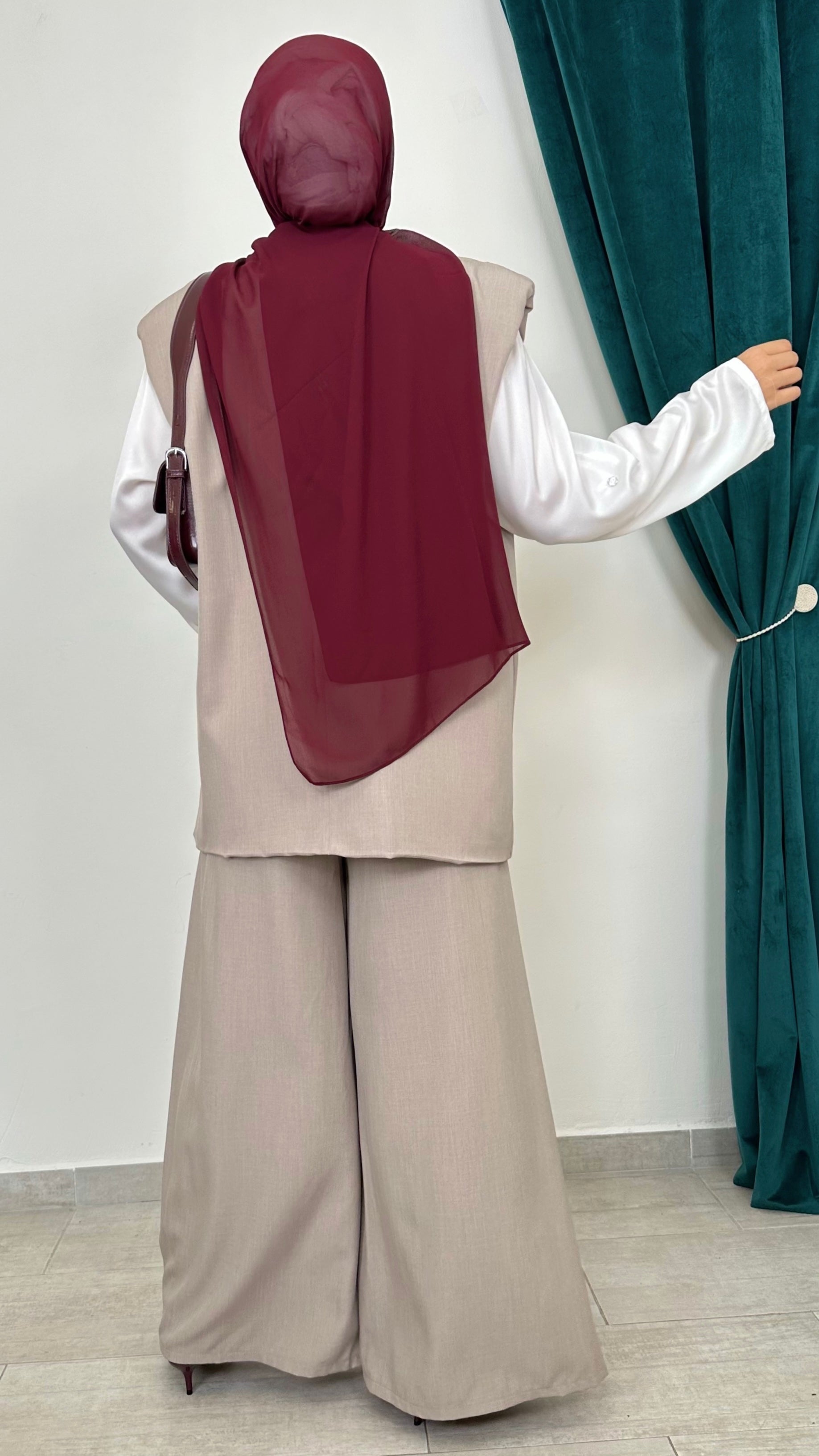 Coordinato Gilet Over con Pantalone