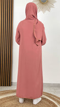 Carica l'immagine nel visualizzatore della galleria, Baby Abaya Ensemble rosa
