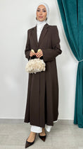 Carica l'immagine nel visualizzatore della galleria, Cappotto Blazer Brown Tailor - Hijab Paradise 
