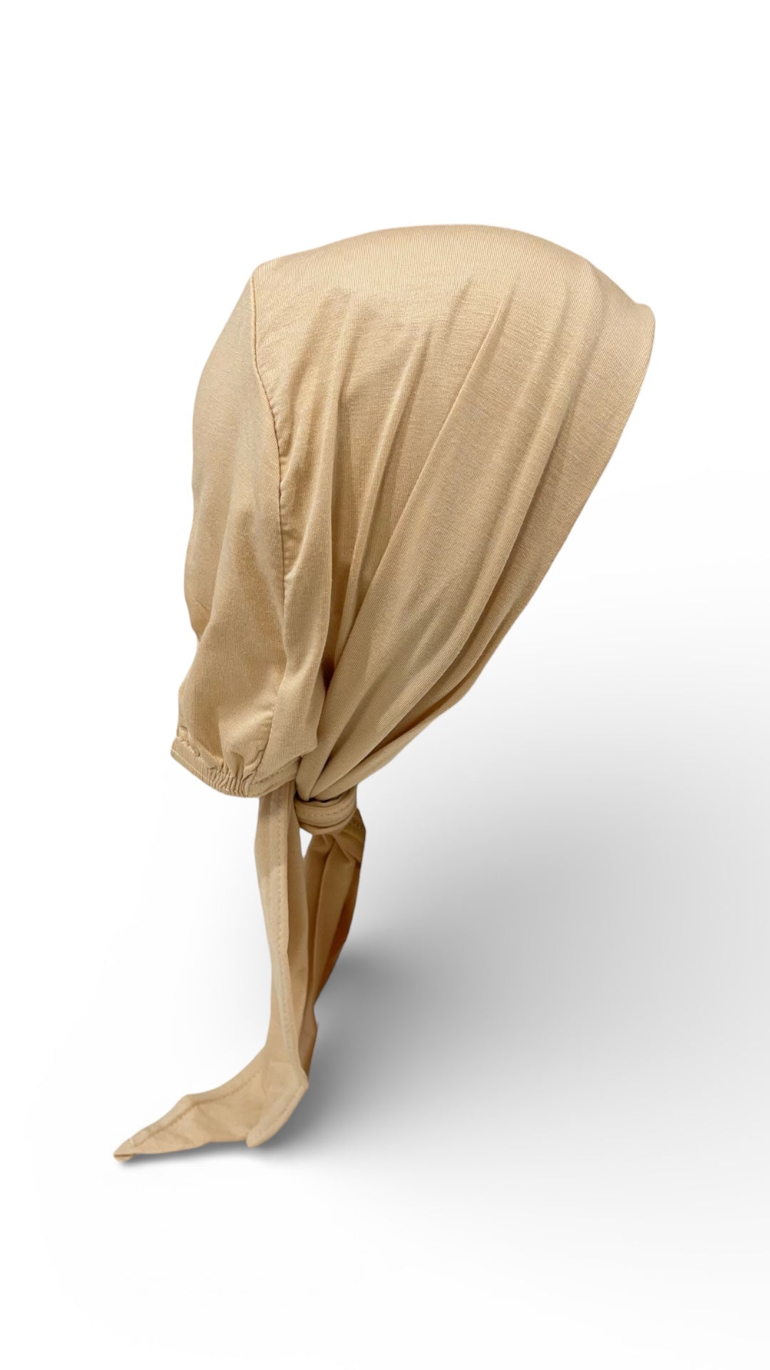 Cuffia Modal di Cotone con laccetti senza cucitura frontale