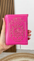 Carica l'immagine nel visualizzatore della galleria, Corano tajwid tascabile - Hijab Paradise - libro sacro- corano - corano piccolo - da tasca -  colorato - corano rivestito -corano rosa

