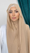 Bild in Galerie-Betrachter laden, Premium Slim Hijab Sabbia - Hijab Paradise 
