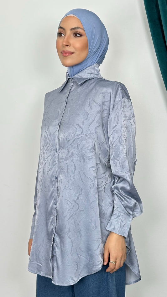 Camicia Eclipse argento