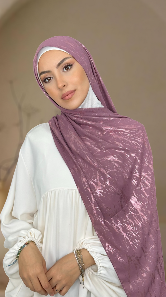 Splinter Hijab Malva