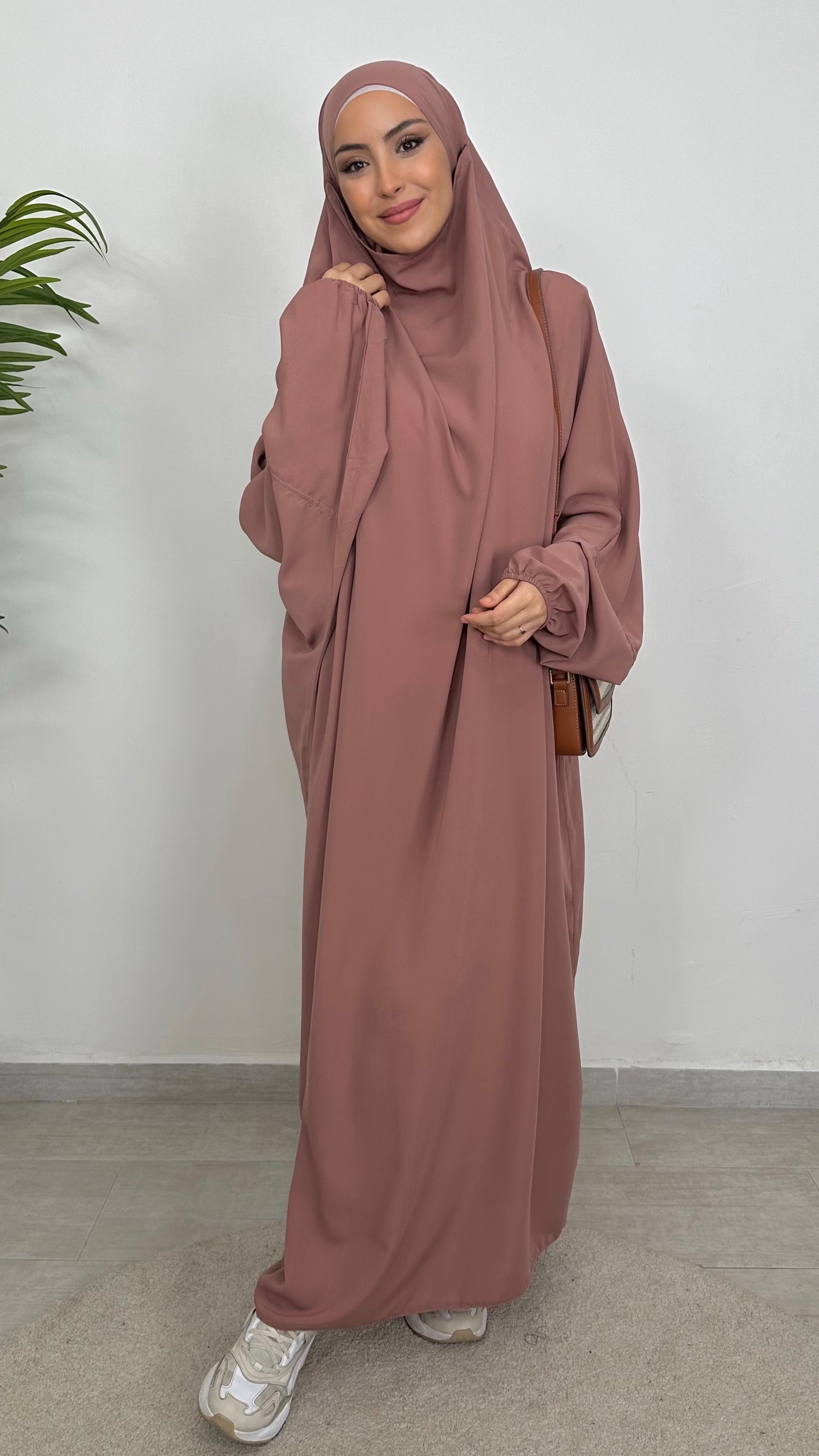 Basic Khimar lungo