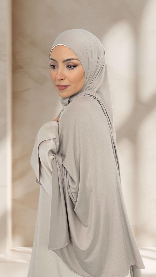 Bamboo Hijab Taupe