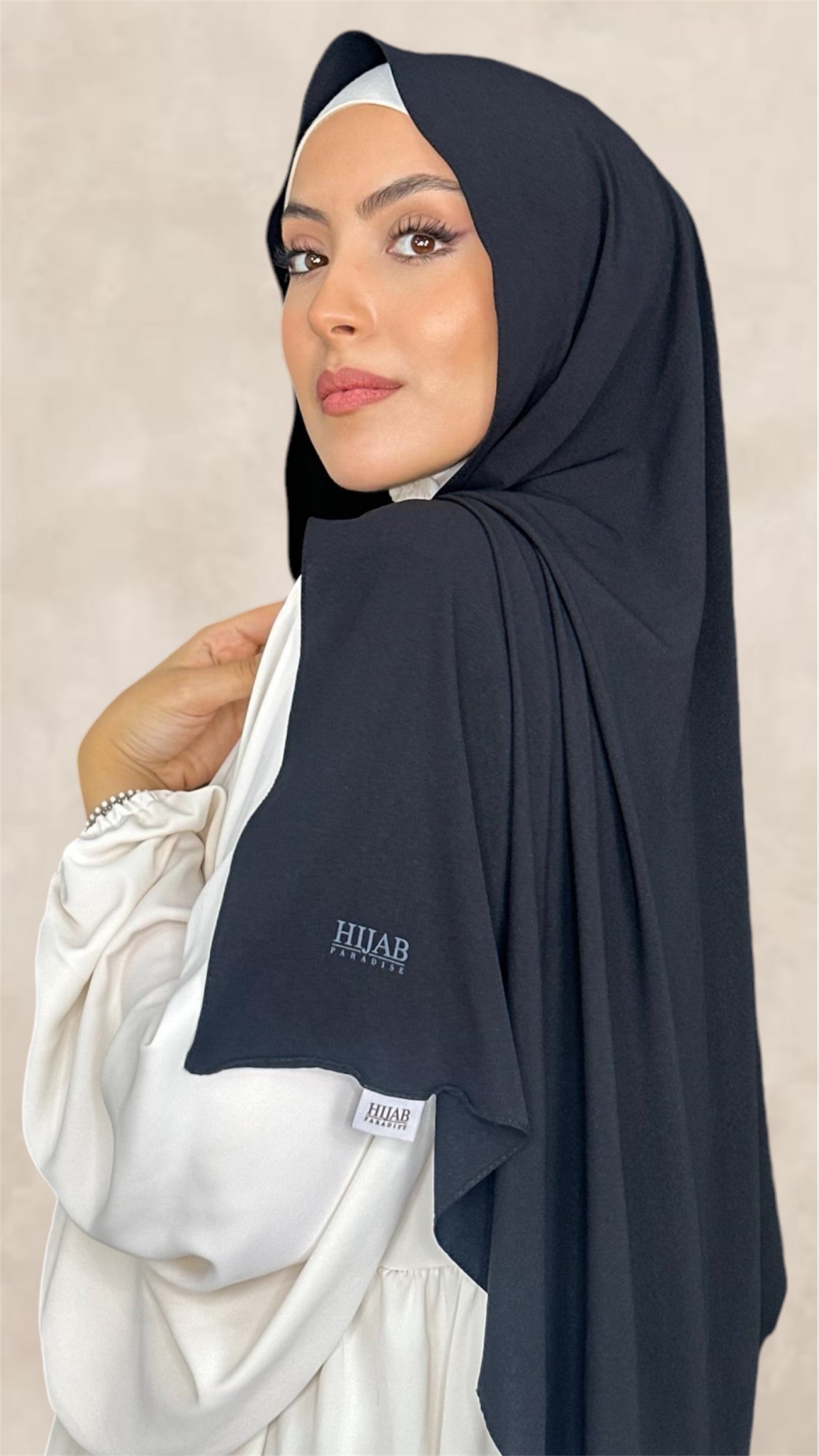 Slim Hijab Nero