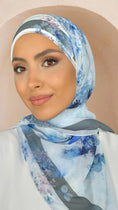 Cargar la imagen en la vista de la galería, Blossom Hijab, Hijab con fantasia, hijab floreale, colorato, Hijab paradise
