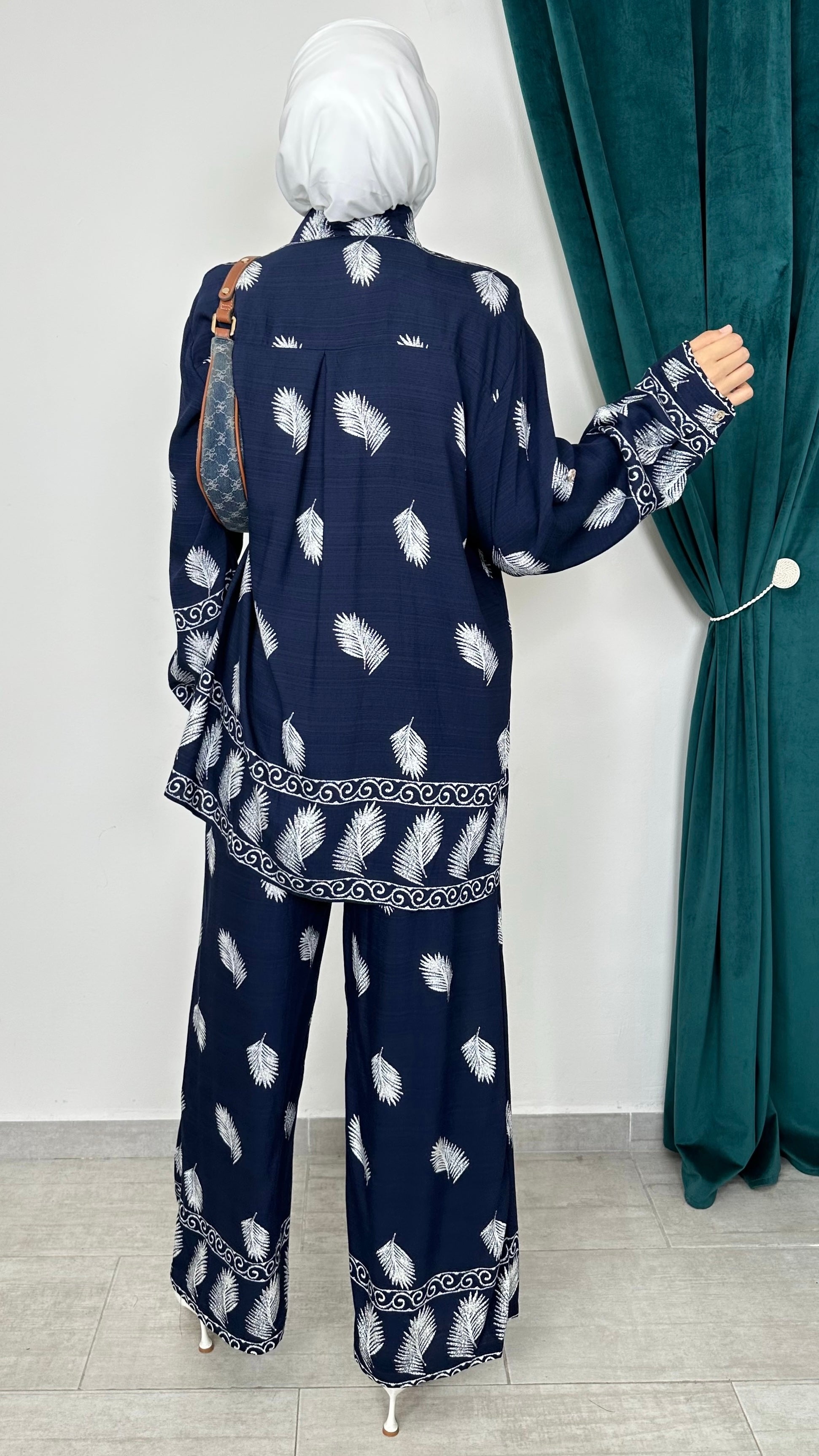 Coastal Palm Set Blu Notte