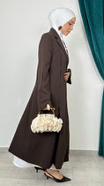 Carica l'immagine nel visualizzatore della galleria, Cappotto Blazer Brown Tailor - Hijab Paradise 
