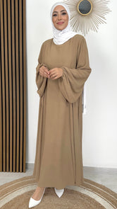 Vestito Abaya Sabbia