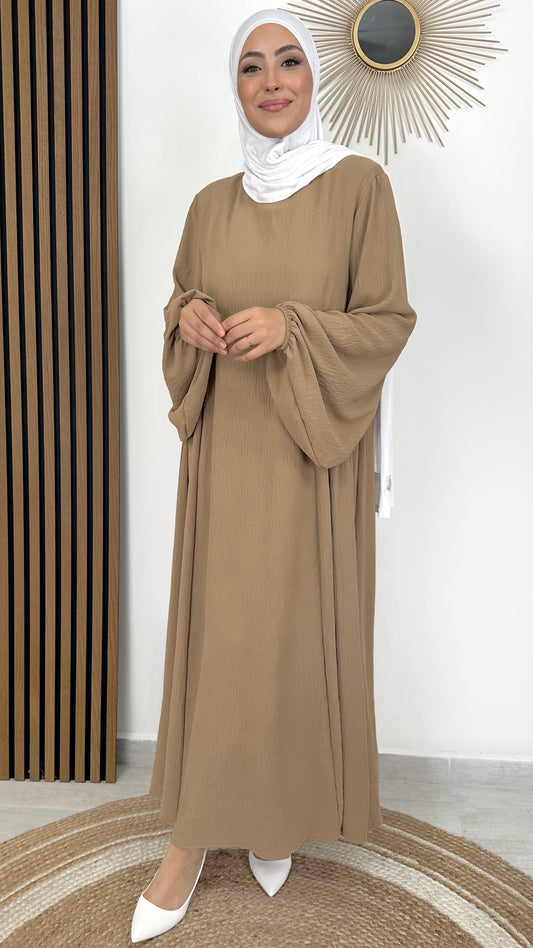 Vestito Abaya Sabbia