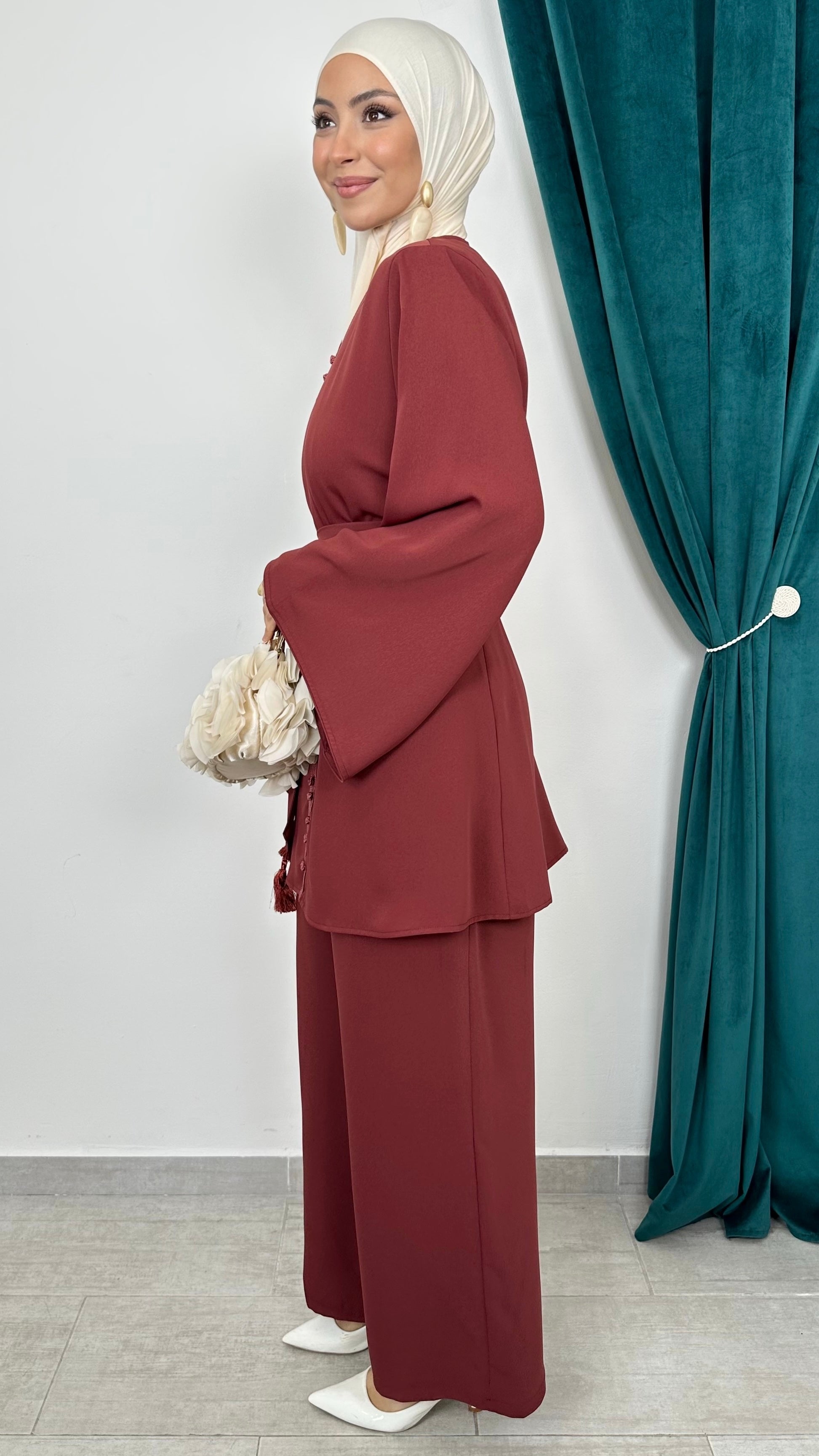 Coordinato – Elira Burgundi - Hijab Paradise 