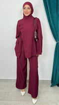 Bild in Galerie-Betrachter laden, Coordinato Corean Bordeaux - Hijab Paradise 
