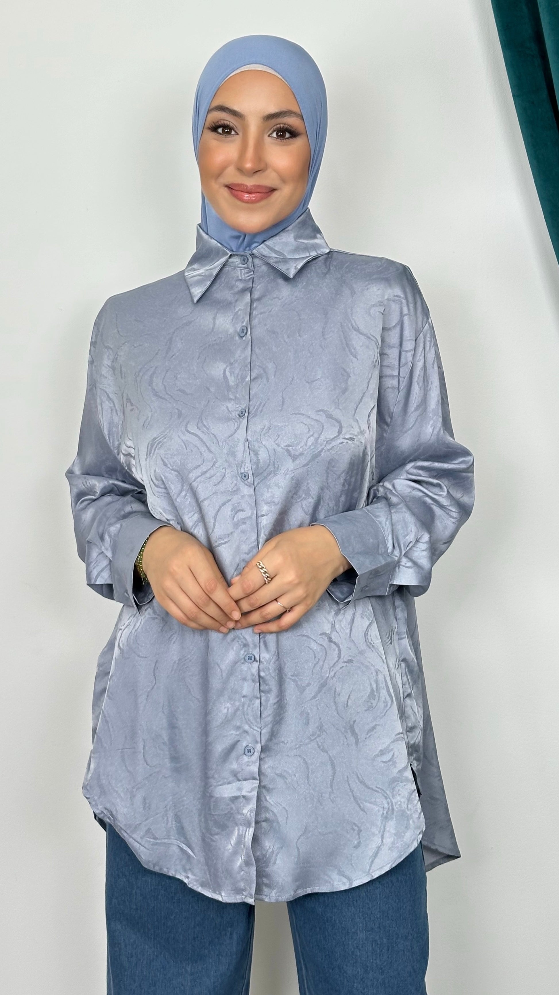 Camicia Eclipse argento