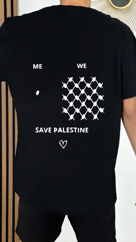 T-Shirt unisex Me - We Sage Palestine 🇵🇸🕊