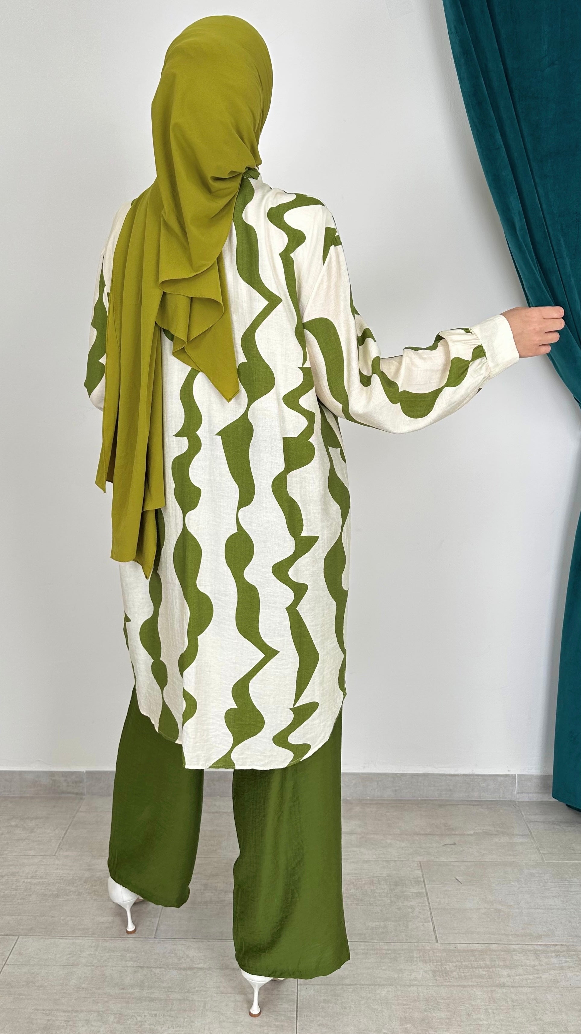 Coordinato Waves Verde