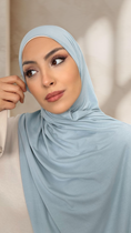 Load image into Gallery viewer, Bamboo Hijab Celeste
