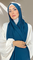 Charger l'image dans la visionneuse de la galerie, Hijab PREMIUM CHIFFON Cyan
