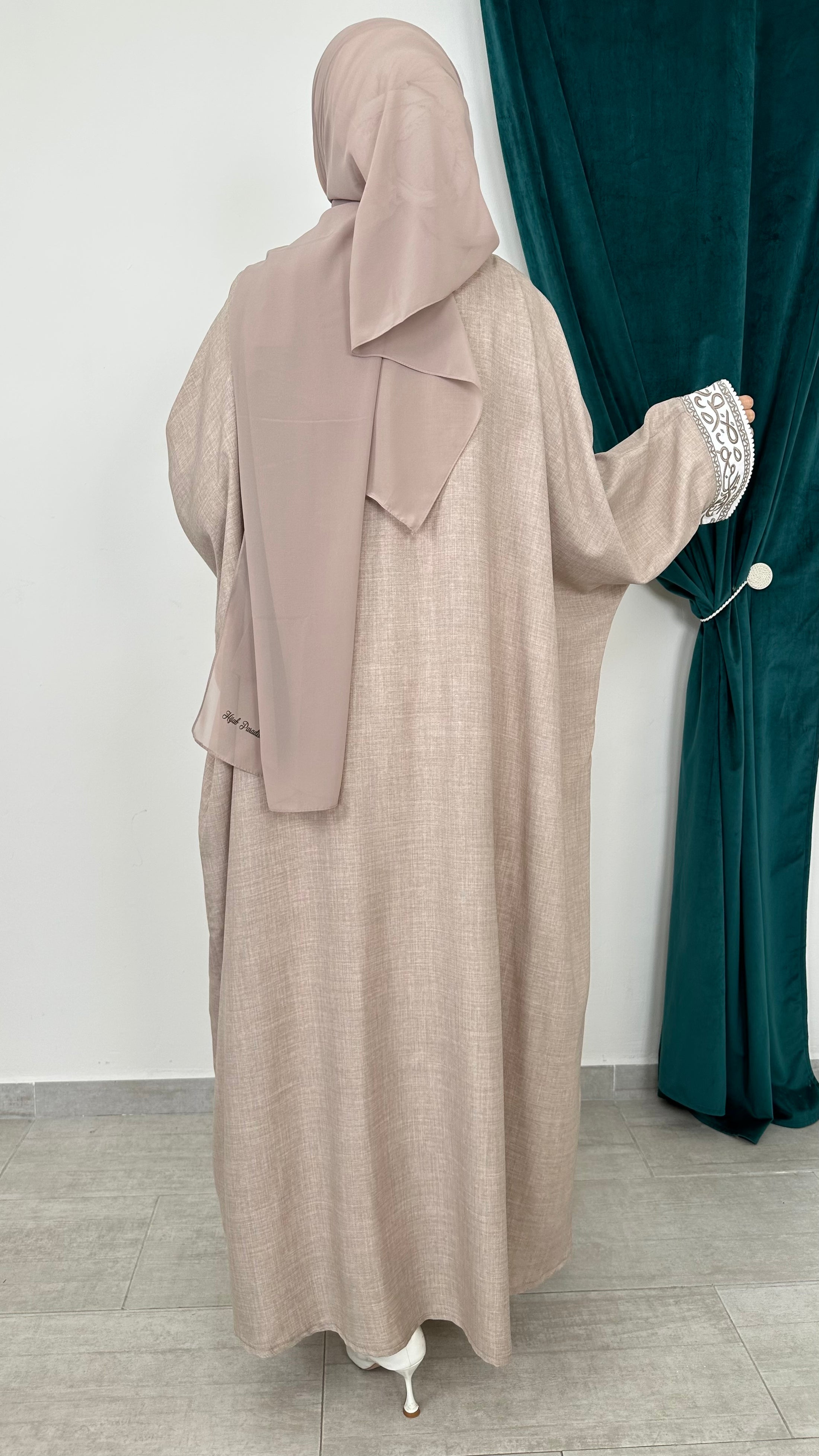 Arabian dress taupe