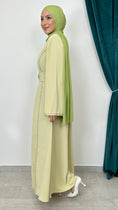 Carica l'immagine nel visualizzatore della galleria, Crystal Belt Dress Verde - Hijab Paradise 
