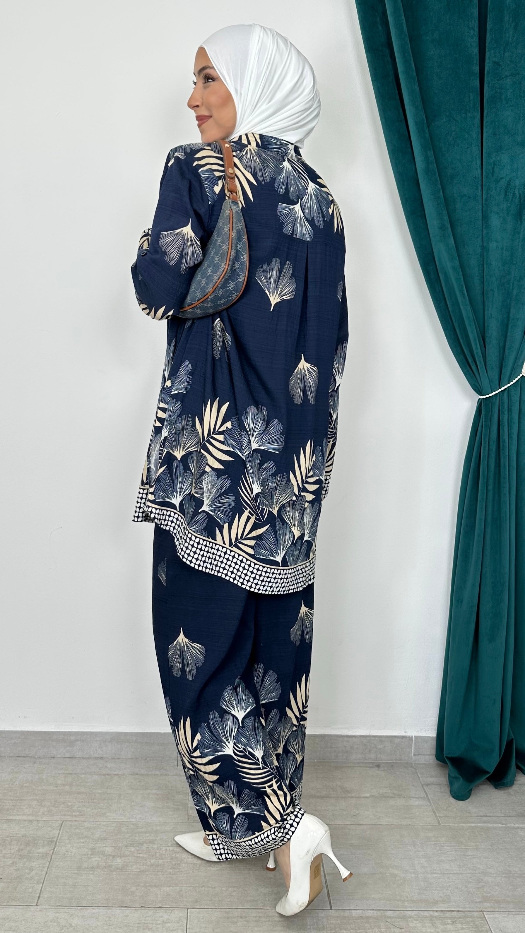 Leafy Set Blu Notte