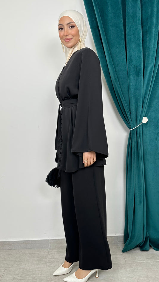Coordinato – Elira Classic Black - Hijab Paradise 