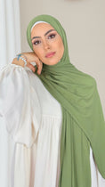 Carica l'immagine nel visualizzatore della galleria, Hijab Jersey Veneziane orlo Flatlock
