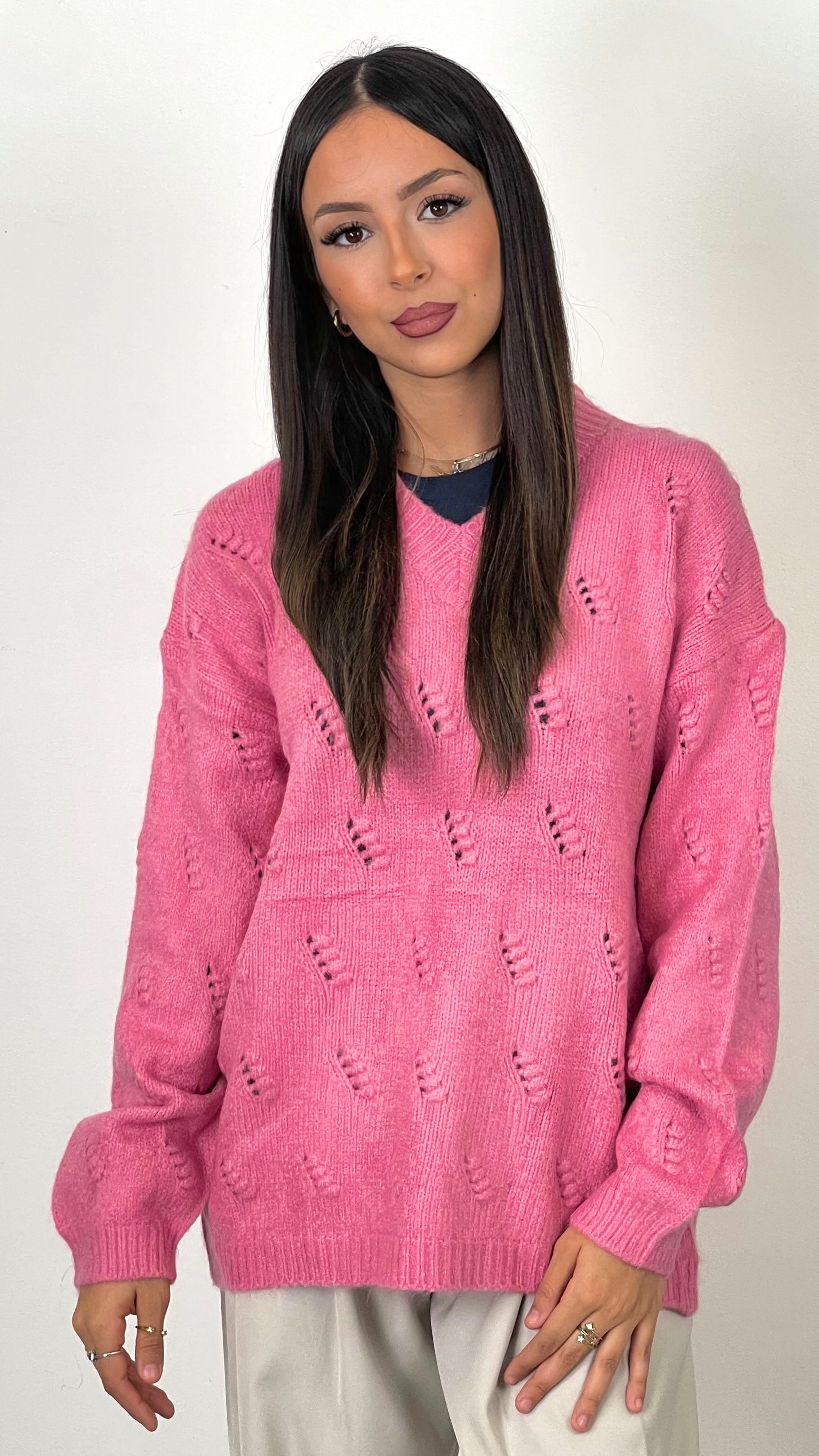 Maglione “Open Knit Soft”