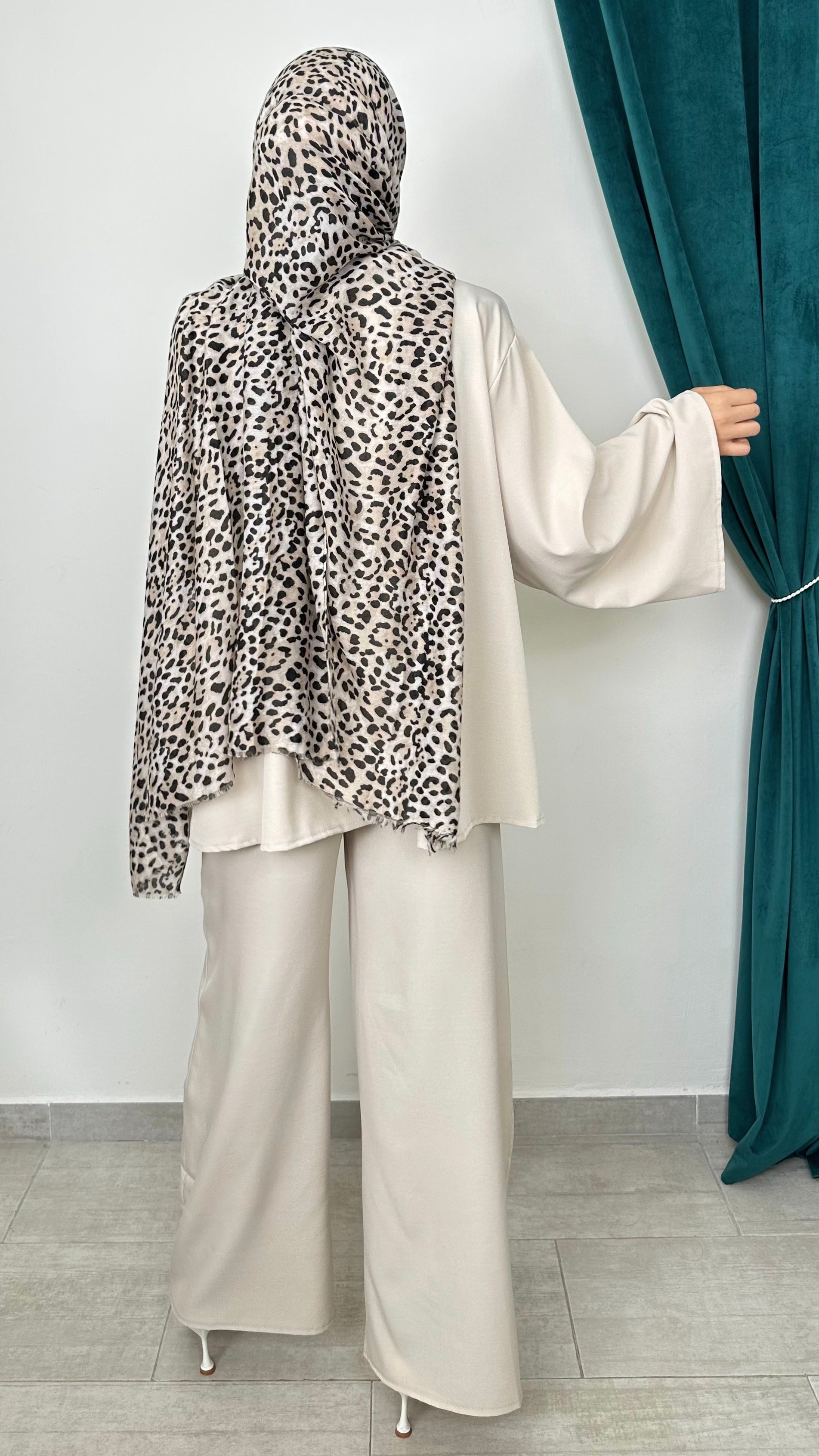 Coordinato Corean Beige - Hijab Paradise 