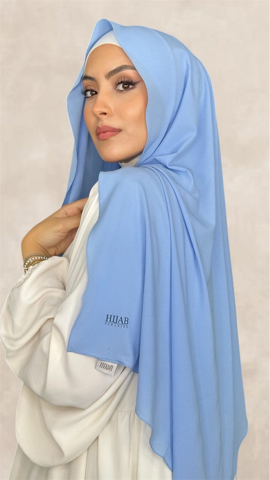 Slim Hijab Azzurro