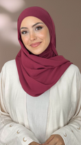 Carica l'immagine nel visualizzatore della galleria, Hijab, chador, velo, turbante, foulard, copricapo, musulmano, islamico, sciarpa, ninja Hijab
