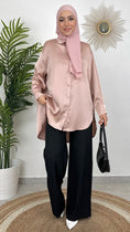 Load image into Gallery viewer, Camicia Soft Satinato rosa
