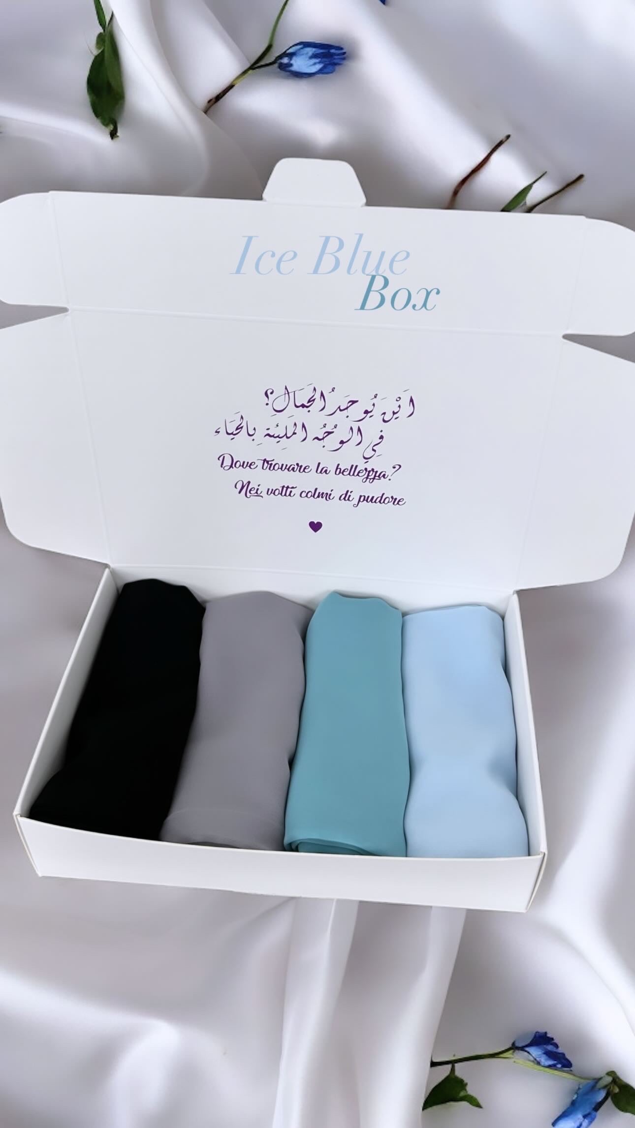 Box 4 chiffon crepe