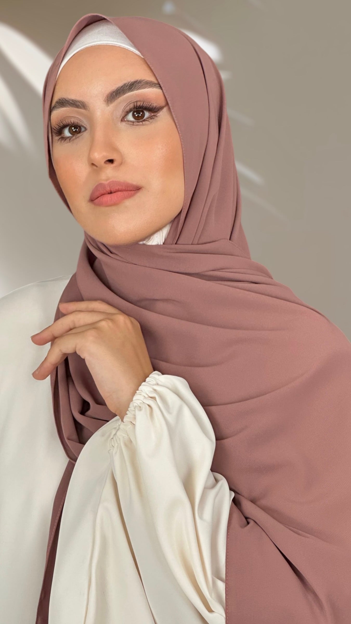 Hijab PREMIUM CHIFFON Antique Pink