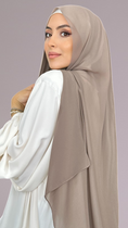 Carica l'immagine nel visualizzatore della galleria, Hijab Chiffon Crepe Talpa
