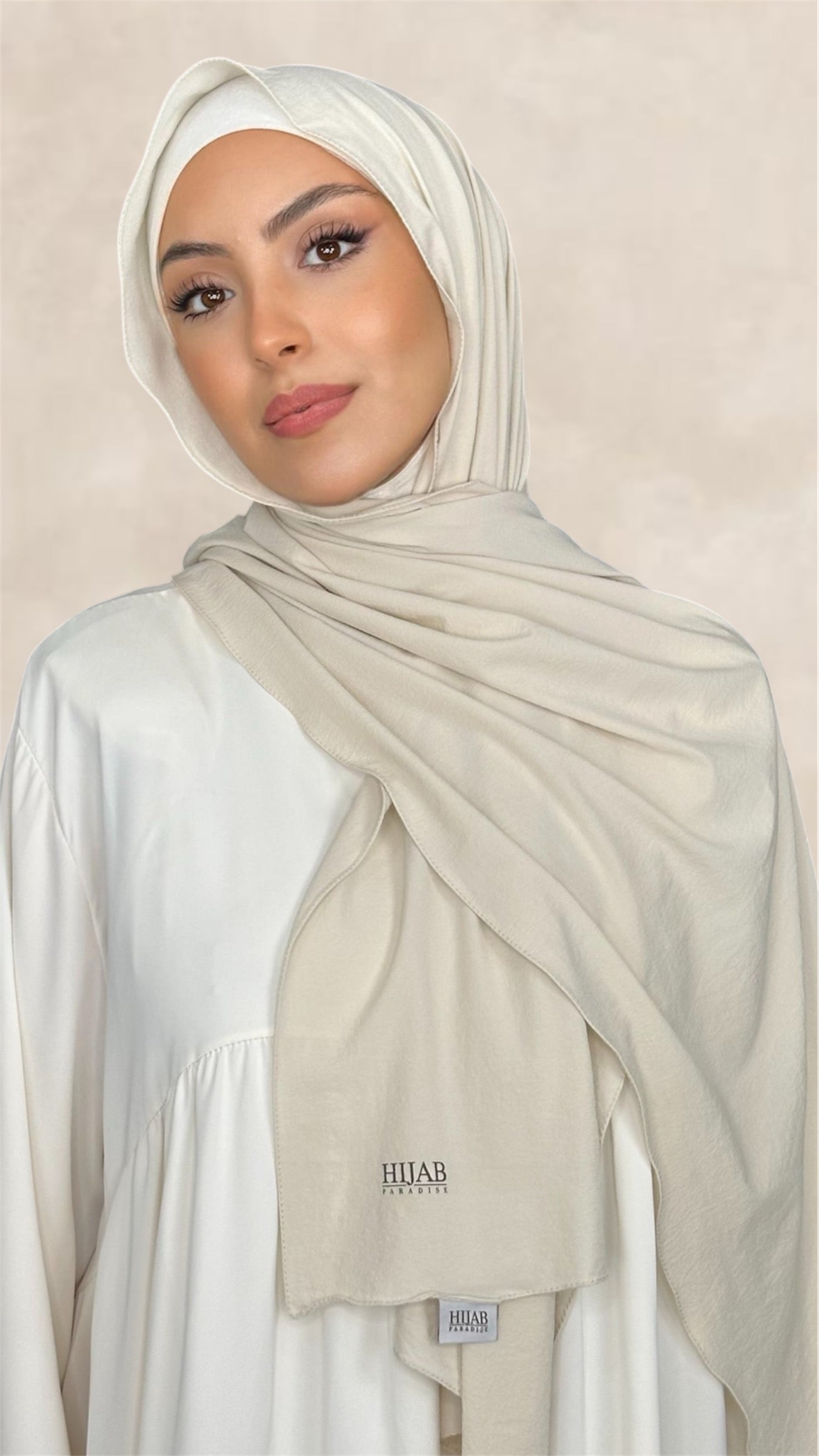 Slim Hijab Beige