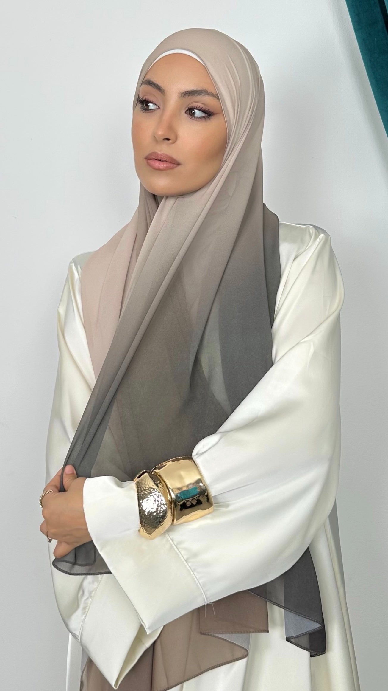 Soft Gradient Crepe - Hijab Paradise 