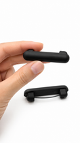 Carica l'immagine nel visualizzatore della galleria, Hijab Clip Matte Nero – Set da 6
