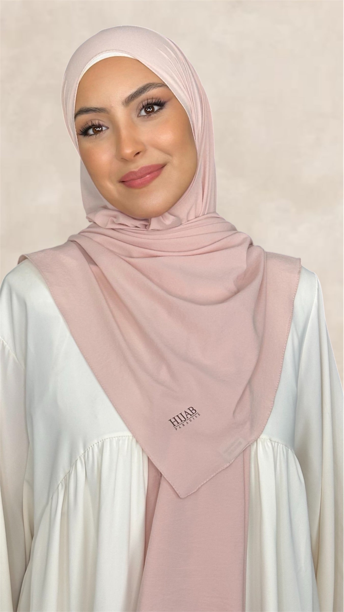 Slim Hijab Light Pink