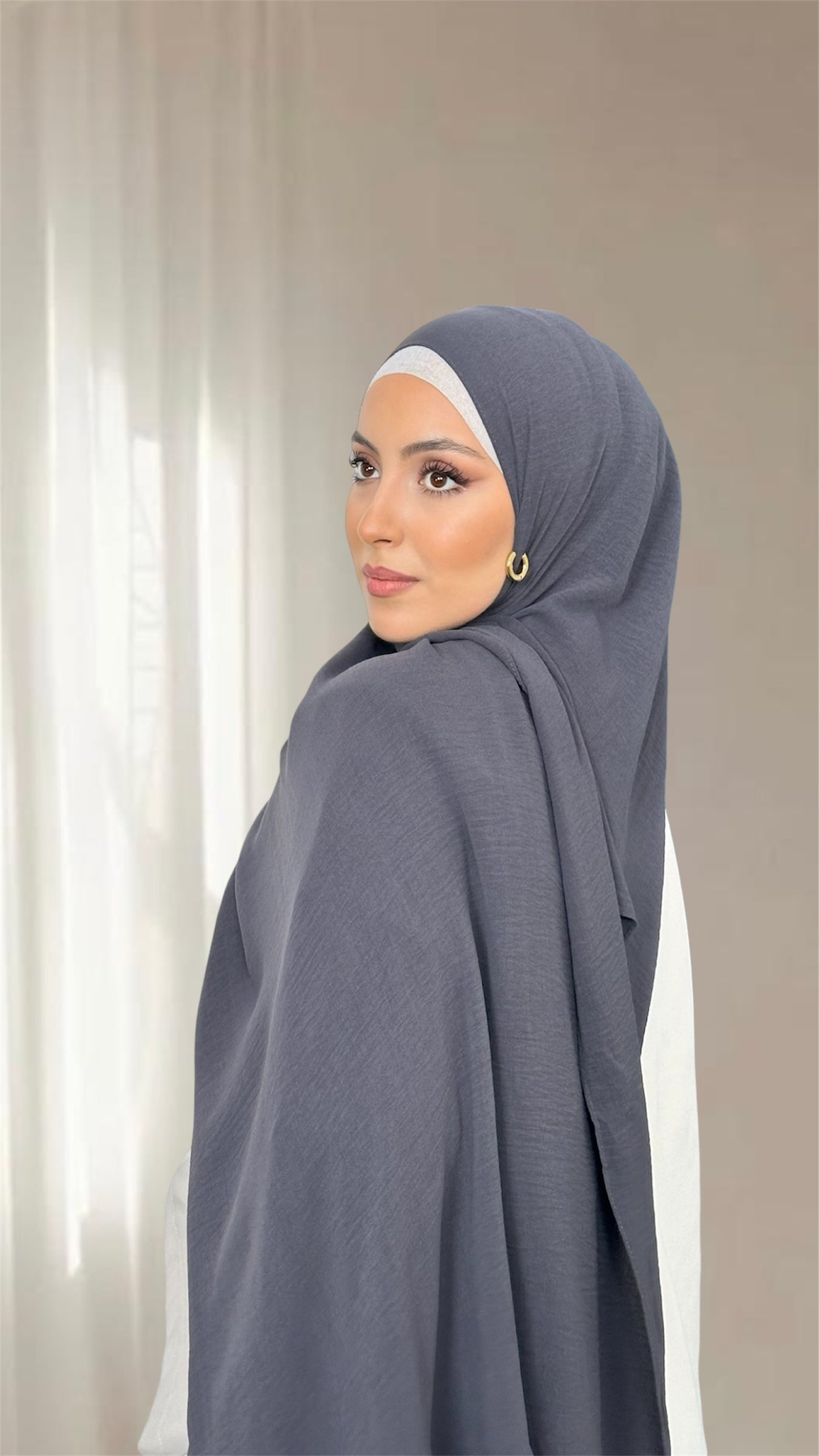 Hijab premium crinckle