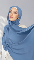 Bild in Galerie-Betrachter laden, Jersey Hijab - Ciano - Hijab Paradise 
