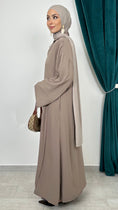 Carica l'immagine nel visualizzatore della galleria, Abito Aura Flow Taupe - Hijab Paradise 
