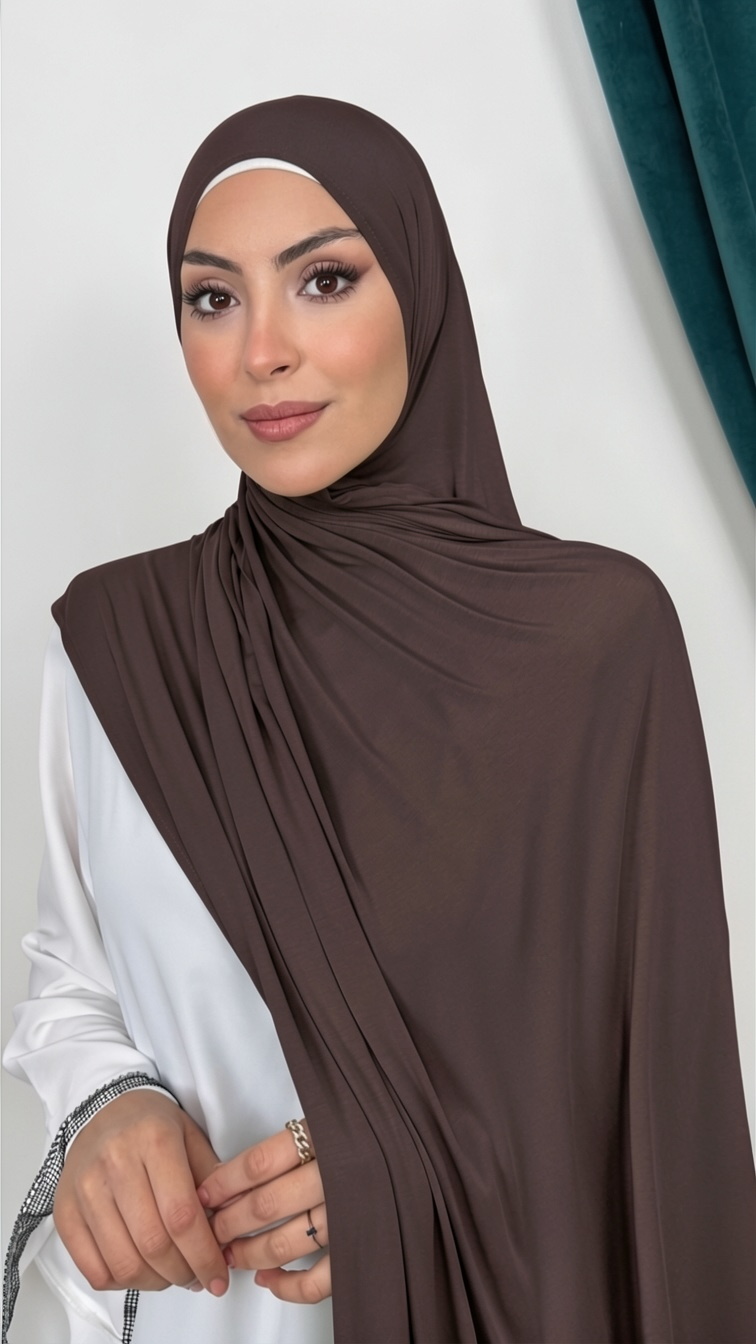 Soft Motion Jersey Velvet - Hijab Paradise 